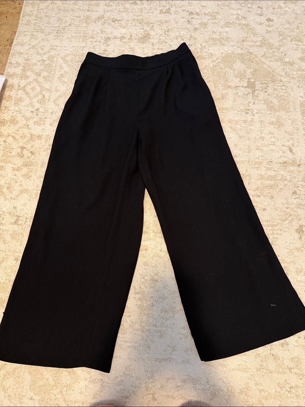 J Crew Wide Leg Capri Pants